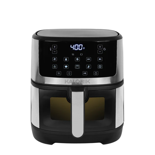 Kalorik 5 Quart Touchscreen Air Fryer Stainless Steel Enersave Solutions