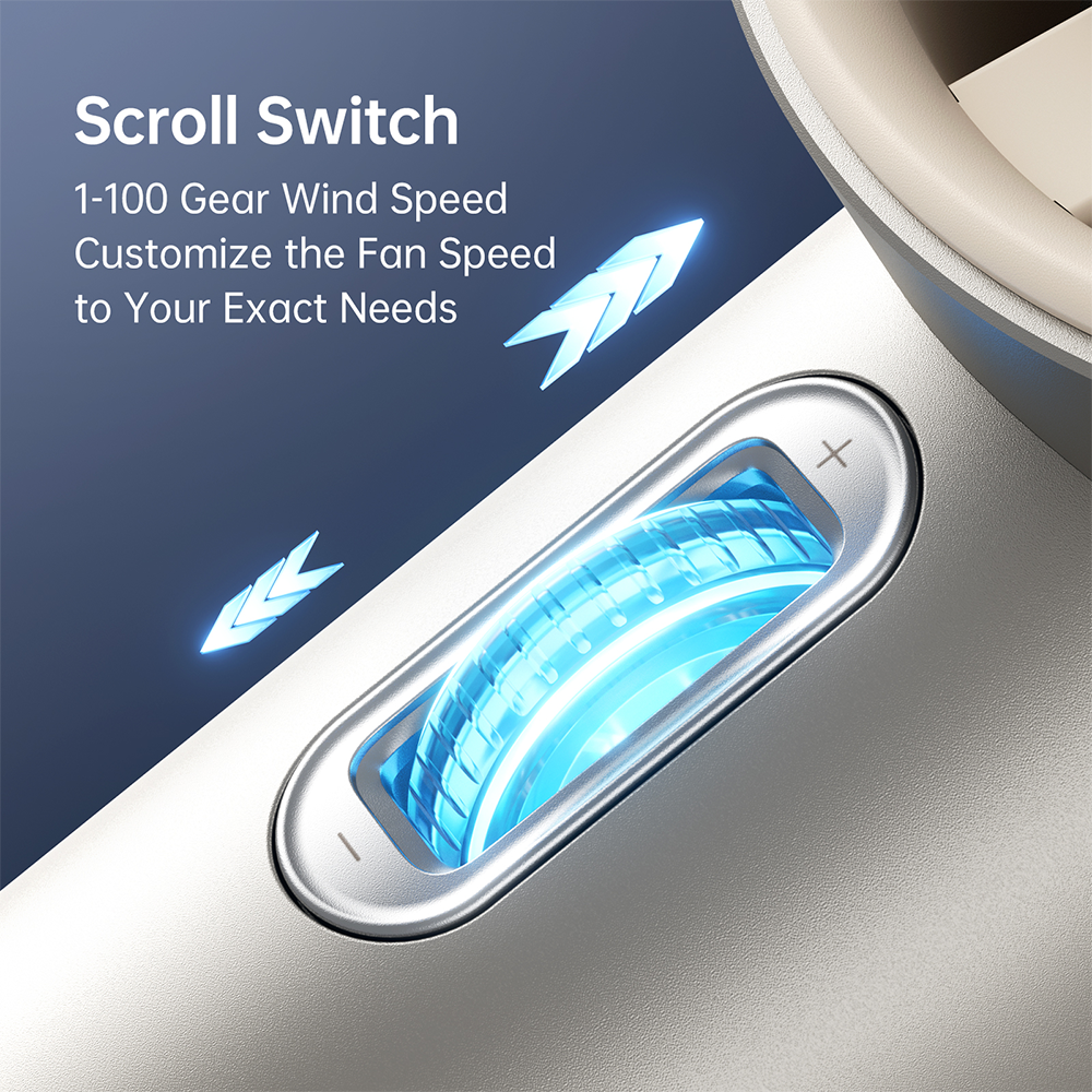 Fan Pro JISULIFE Handheld Rechargeable Super Fan Pro 1S – Enersave Solutions