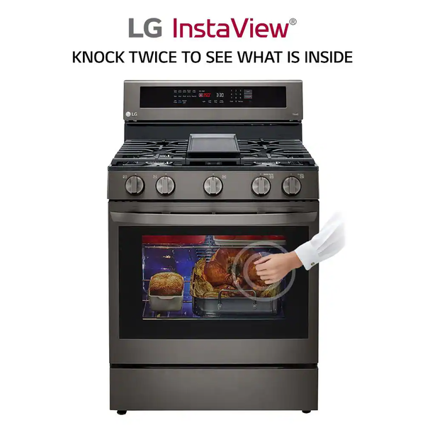 Lg instaview air on sale fryer oven