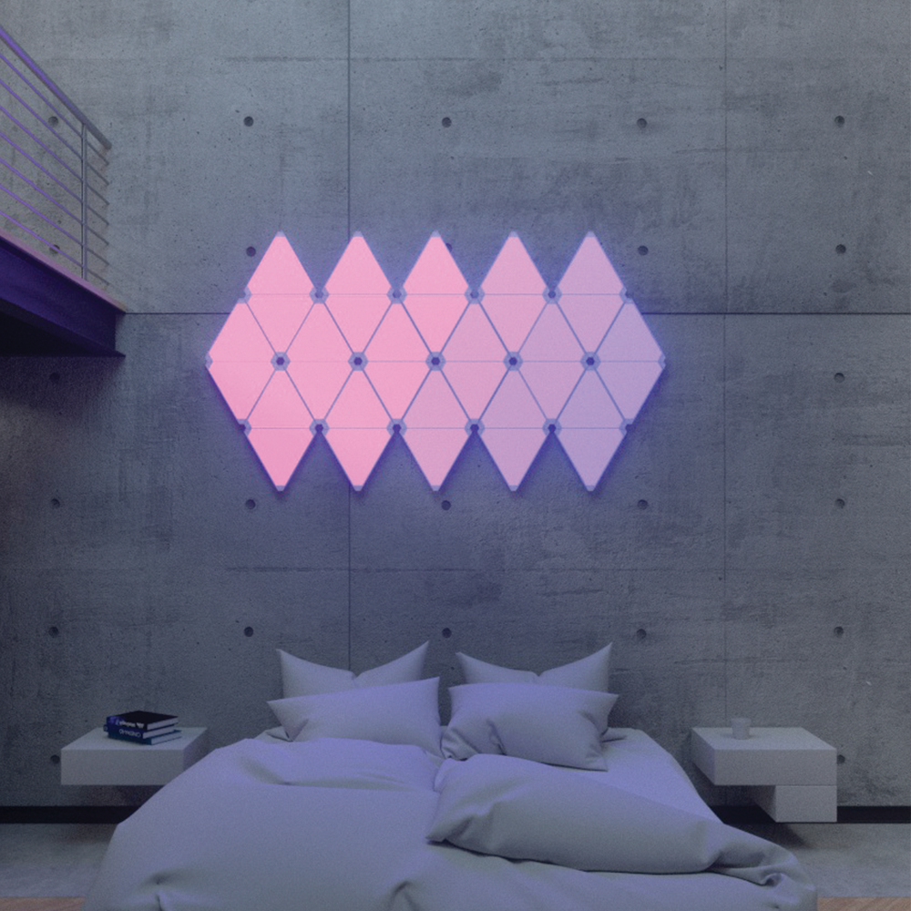 Wifi+IR Triangle Panel Light Kit (9 Pcs) – Enersave Solutions